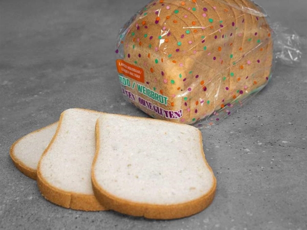 Houdbaar wit brood glutenvrij Bakker Leo